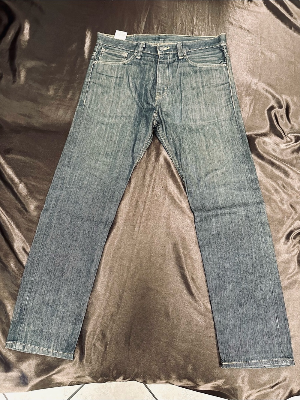 Levi's 521 Men's Slim-fit Tapered Denim Rinse Jeans in Faded Blue Men’s 32x30